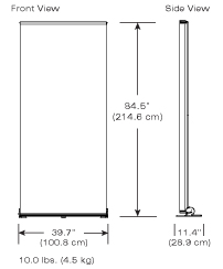 Exalt Banner Stands Specifications Specifications Skyline Exhibits
